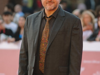 Edoardo Pesce attends the ''Supereroi'' red carpet during the 19th Rome Film Festival at Auditorium Parco Della Musica in Rome, Italy, on Oc...