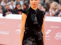 Barbara Chichiarelli attends the ''Supereroi'' red carpet during the 19th Rome Film Festival at Auditorium Parco Della Musica in Rome, Italy...