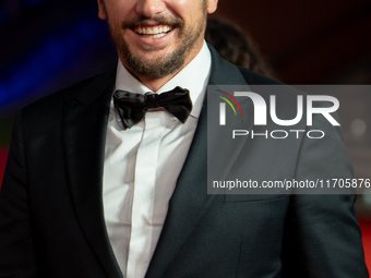 James Franco attends the ''Hey Joe'' red carpet during the 19th Rome Film Festival at Auditorium Parco Della Musica in Rome, Italy, on Octob...