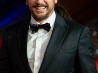 James Franco attends the ''Hey Joe'' red carpet during the 19th Rome Film Festival at Auditorium Parco Della Musica in Rome, Italy, on Octob...