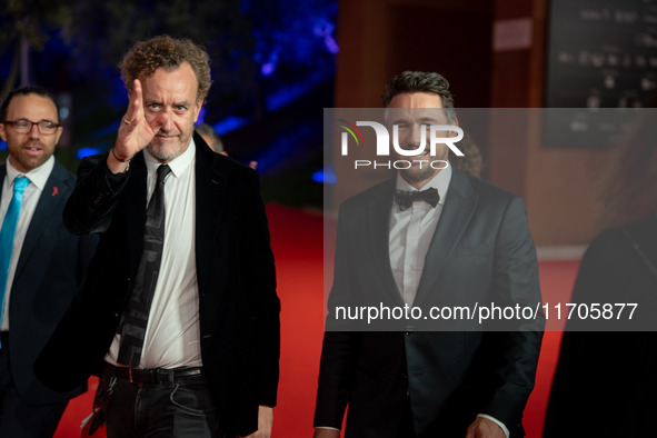 James Franco attends the ''Hey Joe'' red carpet during the 19th Rome Film Festival at Auditorium Parco Della Musica in Rome, Italy, on Octob...