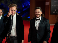 James Franco attends the ''Hey Joe'' red carpet during the 19th Rome Film Festival at Auditorium Parco Della Musica in Rome, Italy, on Octob...