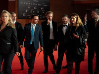 James Franco attends the ''Hey Joe'' red carpet during the 19th Rome Film Festival at Auditorium Parco Della Musica in Rome, Italy, on Octob...