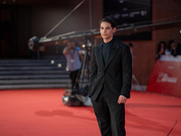 Francesco Di Napoli attends the ''Hey Joe'' red carpet during the 19th Rome Film Festival at Auditorium Parco Della Musica in Rome, Italy, o...