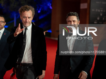 James Franco attends the ''Hey Joe'' red carpet during the 19th Rome Film Festival at Auditorium Parco Della Musica in Rome, Italy, on Octob...