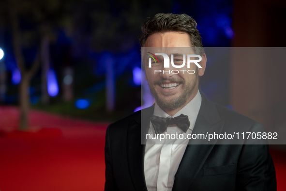 James Franco attends the ''Hey Joe'' red carpet during the 19th Rome Film Festival at Auditorium Parco Della Musica in Rome, Italy, on Octob...