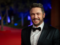 James Franco attends the ''Hey Joe'' red carpet during the 19th Rome Film Festival at Auditorium Parco Della Musica in Rome, Italy, on Octob...