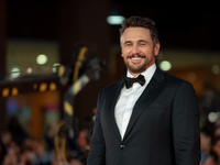 James Franco attends the ''Hey Joe'' red carpet during the 19th Rome Film Festival at Auditorium Parco Della Musica in Rome, Italy, on Octob...