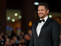 James Franco attends the ''Hey Joe'' red carpet during the 19th Rome Film Festival at Auditorium Parco Della Musica in Rome, Italy, on Octob...