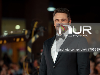 James Franco attends the ''Hey Joe'' red carpet during the 19th Rome Film Festival at Auditorium Parco Della Musica in Rome, Italy, on Octob...