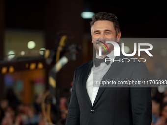 James Franco attends the ''Hey Joe'' red carpet during the 19th Rome Film Festival at Auditorium Parco Della Musica in Rome, Italy, on Octob...