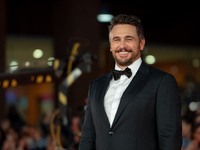 James Franco attends the ''Hey Joe'' red carpet during the 19th Rome Film Festival at Auditorium Parco Della Musica in Rome, Italy, on Octob...