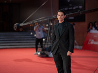 Francesco Di Napoli attends the ''Hey Joe'' red carpet during the 19th Rome Film Festival at Auditorium Parco Della Musica in Rome, Italy, o...