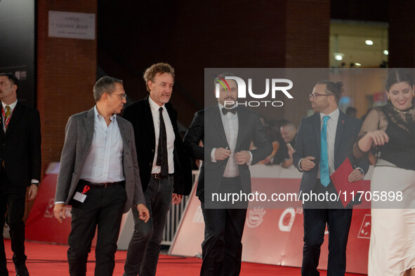 James Franco attends the ''Hey Joe'' red carpet during the 19th Rome Film Festival at Auditorium Parco Della Musica in Rome, Italy, on Octob...