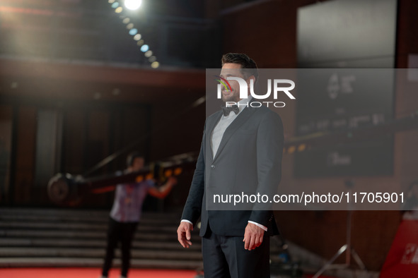 James Franco attends the ''Hey Joe'' red carpet during the 19th Rome Film Festival at Auditorium Parco Della Musica in Rome, Italy, on Octob...