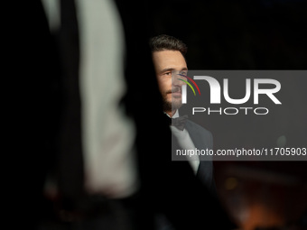 James Franco attends the ''Hey Joe'' red carpet during the 19th Rome Film Festival at Auditorium Parco Della Musica in Rome, Italy, on Octob...