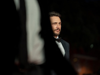 James Franco attends the ''Hey Joe'' red carpet during the 19th Rome Film Festival at Auditorium Parco Della Musica in Rome, Italy, on Octob...