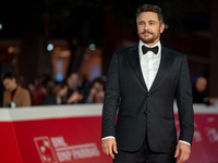 James Franco attends the ''Hey Joe'' red carpet during the 19th Rome Film Festival at Auditorium Parco Della Musica in Rome, Italy, on Octob...