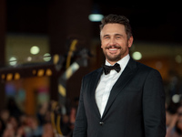 James Franco attends the ''Hey Joe'' red carpet during the 19th Rome Film Festival at Auditorium Parco Della Musica in Rome, Italy, on Octob...