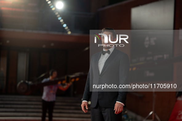 James Franco attends the ''Hey Joe'' red carpet during the 19th Rome Film Festival at Auditorium Parco Della Musica in Rome, Italy, on Octob...