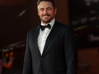 James Franco attends the ''Hey Joe'' red carpet during the 19th Rome Film Festival at Auditorium Parco Della Musica in Rome, Italy, on Octob...