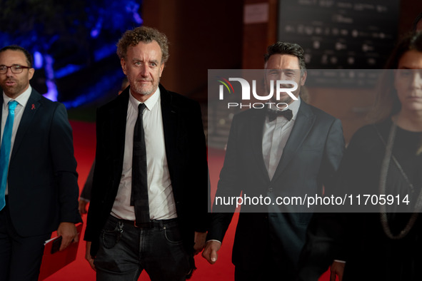 James Franco attends the ''Hey Joe'' red carpet during the 19th Rome Film Festival at Auditorium Parco Della Musica in Rome, Italy, on Octob...