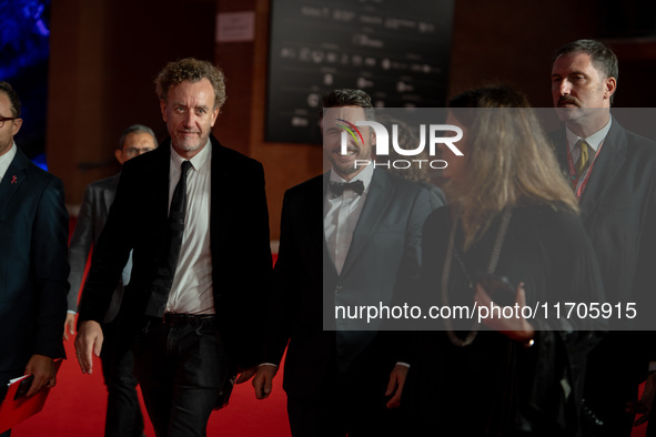 James Franco attends the ''Hey Joe'' red carpet during the 19th Rome Film Festival at Auditorium Parco Della Musica in Rome, Italy, on Octob...