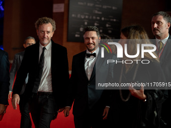 James Franco attends the ''Hey Joe'' red carpet during the 19th Rome Film Festival at Auditorium Parco Della Musica in Rome, Italy, on Octob...