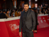 Claudio Giovannesi attends the ''Hey Joe'' red carpet during the 19th Rome Film Festival at Auditorium Parco Della Musica in Rome, Italy, on...