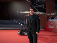 Francesco Di Napoli attends the ''Hey Joe'' red carpet during the 19th Rome Film Festival at Auditorium Parco Della Musica in Rome, Italy, o...