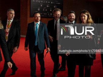 James Franco attends the ''Hey Joe'' red carpet during the 19th Rome Film Festival at Auditorium Parco Della Musica in Rome, Italy, on Octob...