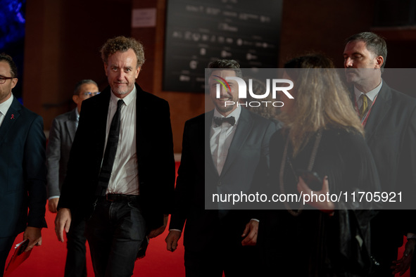 James Franco attends the ''Hey Joe'' red carpet during the 19th Rome Film Festival at Auditorium Parco Della Musica in Rome, Italy, on Octob...