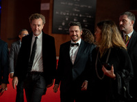 James Franco attends the ''Hey Joe'' red carpet during the 19th Rome Film Festival at Auditorium Parco Della Musica in Rome, Italy, on Octob...