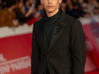 Claudio Giovannesi attends the ''Hey Joe'' red carpet during the 19th Rome Film Festival at Auditorium Parco Della Musica in Rome, Italy, on...