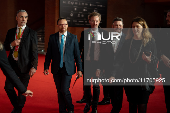 James Franco attends the ''Hey Joe'' red carpet during the 19th Rome Film Festival at Auditorium Parco Della Musica in Rome, Italy, on Octob...