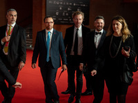 James Franco attends the ''Hey Joe'' red carpet during the 19th Rome Film Festival at Auditorium Parco Della Musica in Rome, Italy, on Octob...