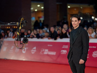 Francesco Di Napoli attends the ''Hey Joe'' red carpet during the 19th Rome Film Festival at Auditorium Parco Della Musica in Rome, Italy, o...