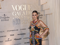 Vanessa Claudio attends the red carpet for the Vogue Dia de Muertos Gala at Palacio de Mineria in Mexico City, Mexico, on October 24, 2024....