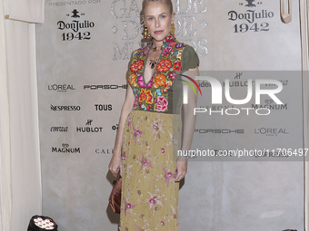 Giuliana Ferrer 'Xuxu' attends the red carpet for the Vogue Dia de Muertos Gala at Palacio de Mineria in Mexico City, Mexico, on October 24,...