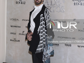 Patricio Jose Campos attends the red carpet for the Vogue Dia de Muertos Gala at Palacio de Mineria in Mexico City, Mexico, on October 24, 2...