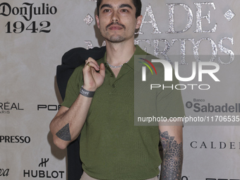 Sergio Mayer Mori attends the red carpet for the Vogue Dia de Muertos Gala at Palacio de Mineria in Mexico City, Mexico, on October 24, 2024...