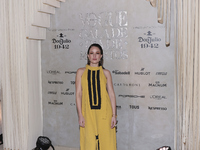 Sofia Lama attends the red carpet for the Vogue Dia de Muertos Gala at Palacio de Mineria in Mexico City, Mexico, on October 24, 2024. (