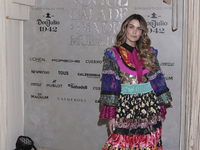 Veronica Montes attends the red carpet for the Vogue Dia de Muertos Gala at Palacio de Mineria in Mexico City, Mexico, on October 24, 2024....