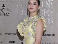 Andrea Toscano attends the red carpet for the Vogue Dia de Muertos Gala at Palacio de Mineria in Mexico City, Mexico, on October 24, 2024. (