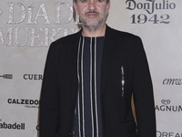 Flavio Medina attends the red carpet for the Vogue Dia de Muertos Gala at Palacio de Mineria in Mexico City, Mexico, on October 24, 2024. (