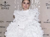 Daniella Duran attends the red carpet for the Vogue Dia de Muertos Gala at Palacio de Mineria in Mexico City, Mexico, on October 24, 2024. (