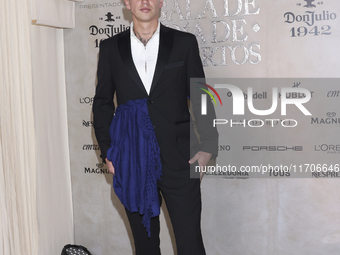 Igor Lichnovsky attends the red carpet for the Vogue Dia de Muertos Gala at Palacio de Mineria in Mexico City, Mexico, on October 24, 2024....