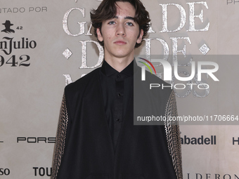 Axel Madrazo attends the red carpet for the Vogue Dia de Muertos Gala at Palacio de Mineria in Mexico City, Mexico, on October 24, 2024. (