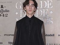 Axel Madrazo attends the red carpet for the Vogue Dia de Muertos Gala at Palacio de Mineria in Mexico City, Mexico, on October 24, 2024. (