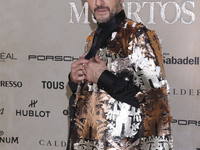 Oscar Madrazo attends the red carpet for the Vogue Dia de Muertos Gala at Palacio de Mineria in Mexico City, Mexico, on October 24, 2024. (